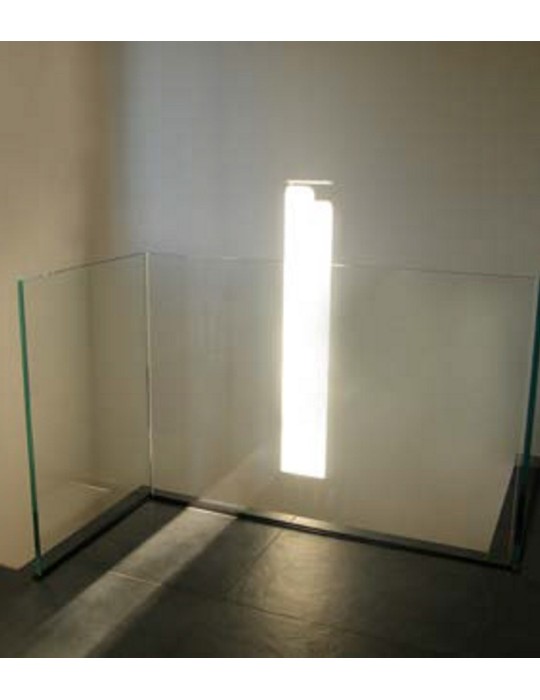 PURE GLASS - FISSAGGIO A PAVIMENTO